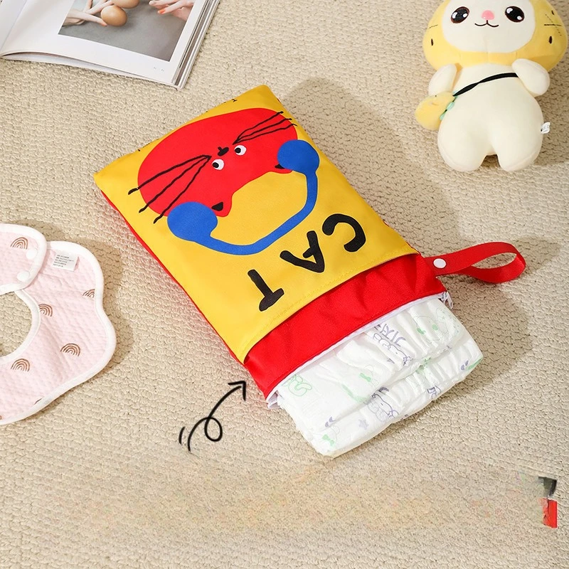 حقيبة تخزين أدوات الرسم المحمولة الجديدة ذات السحاب، حقيبة تخزين محمولة ذات سعة كبيرة بطبقة مزدوجة