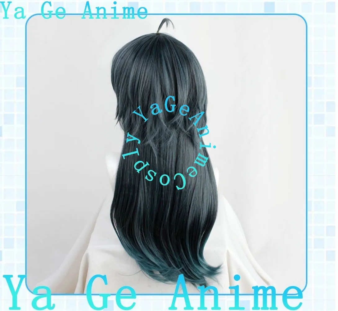 Wig Cosplay Twisted Wonderland Malleus Draconia Dorm Leader Permainan Anime Pesta Karnaval Halloween Rambut Sintetis Tahan Panas