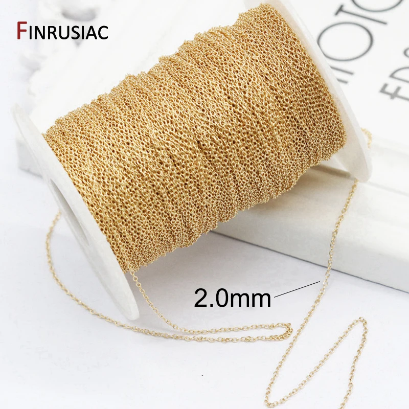14K echt vergoldete 1,3 mm dünne Kette für DIY-Schmuckherstellung, Großhandel mit Messingketten, Zubehör – Detail 19