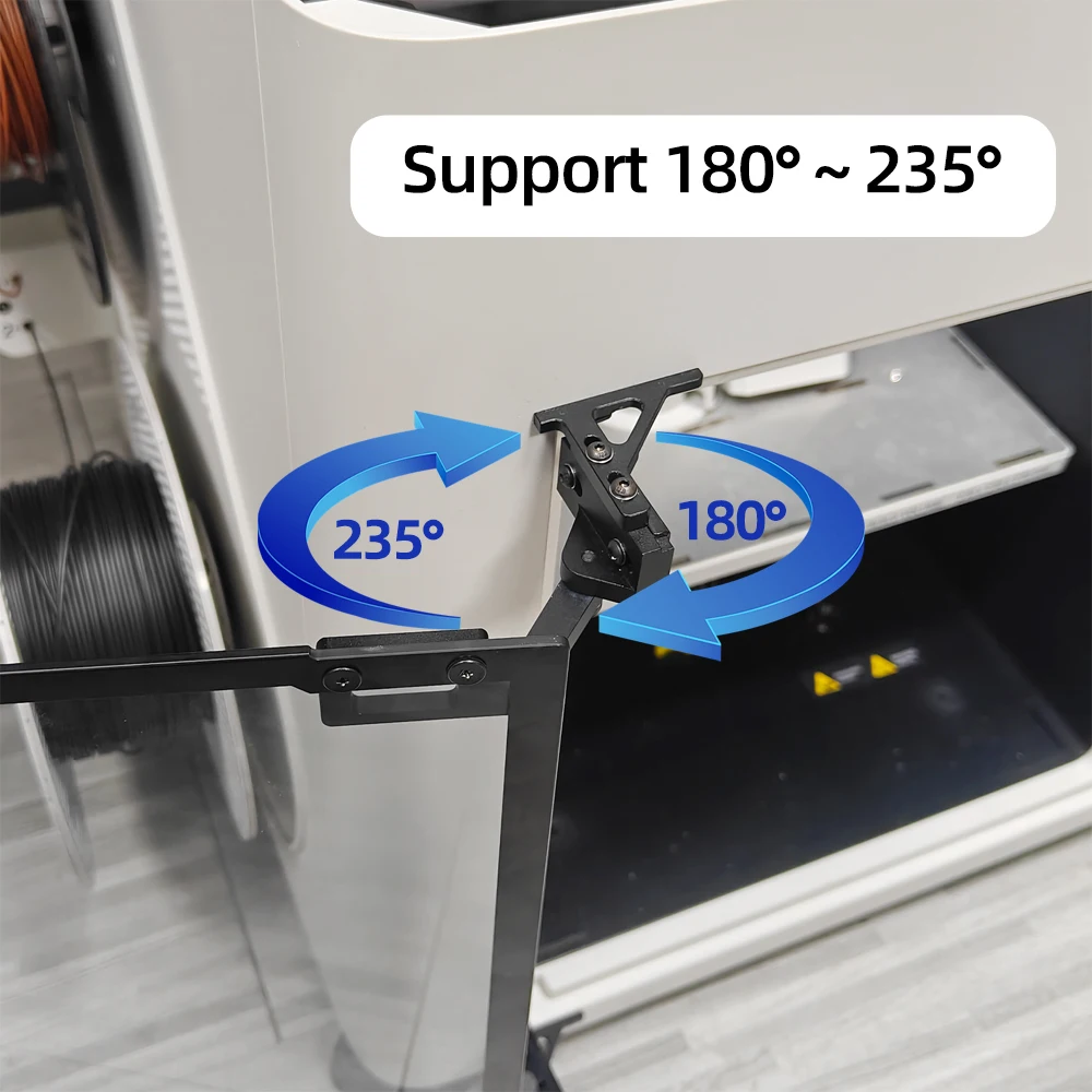U1 CNC Metal Door Hinge Durable and Increased Stability for 3D Printer Parts - view 3