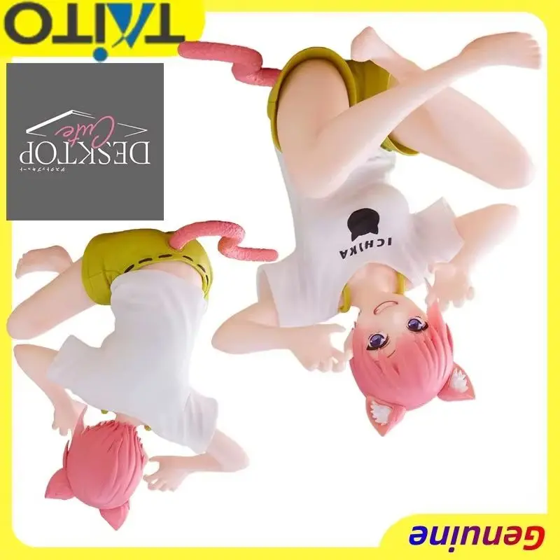 

【100% оригинал】TAiTO Desktop Cute The Bride of Five PartsIchika Nakano ~Ново нарисованная домашняя одежда с котом ~ H = 13 см, подарки, игрушки, модель