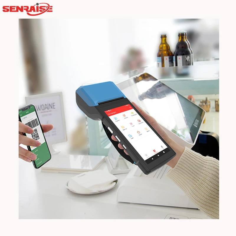 H10S 5.5 Inch Android 13 Mobile Handheld 3+16G/32G Terminal Pos Machine
