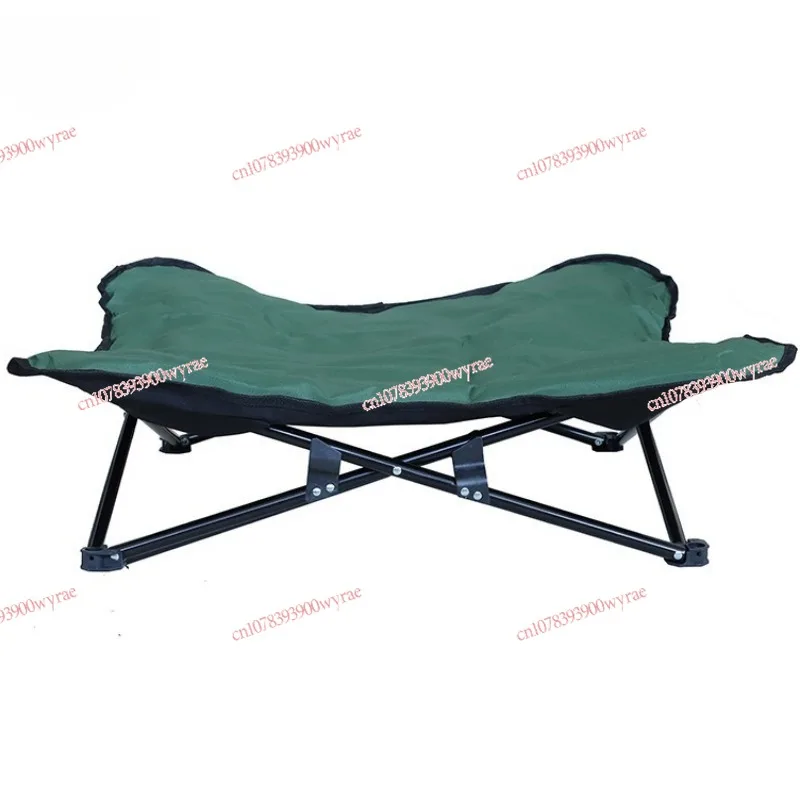 

Removable cat and dog mattress portable pet bed camping portable folding outdoor pet bed