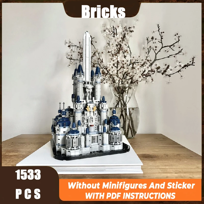 Exquisite new product MOC building block game scene building model Alexander Castle technology modular children's toy DIYset