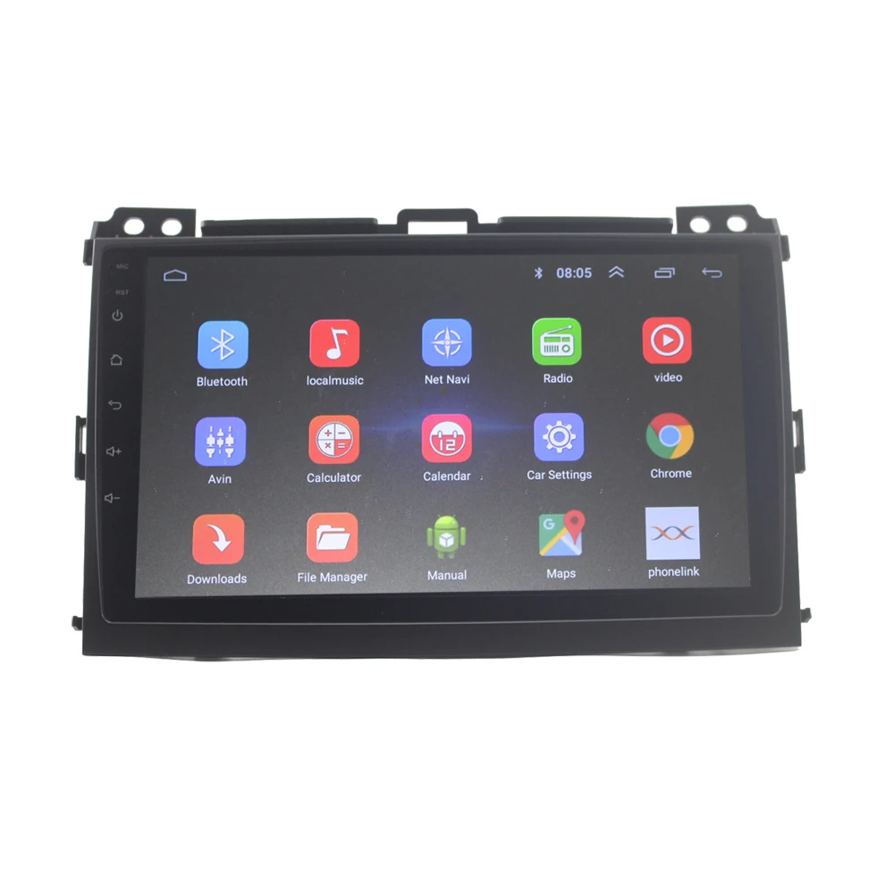 4+64 2din Android car radio for Toyota Land Cruiser Prado 120 3 III For Lexus GX470 GX 470 J120 2002 - 2009 Car Multimedia Video