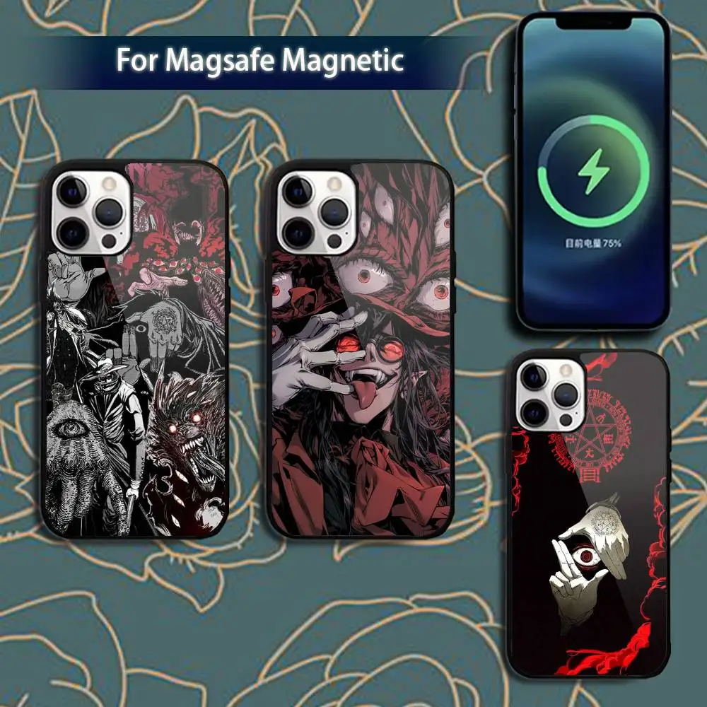 

H-HELLSING C-Comics-S Phone Case For iPhone 16,15,14,13,12,11,Pro,Max,Plus,Mini,Magsafe,Magnetic Wireless Charging Case