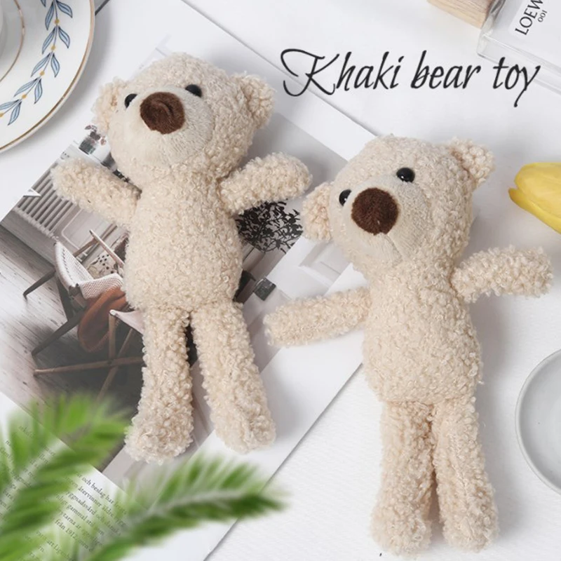 20cm Cute Stuffed  Doll Soft Mini Animal Plush Toy Pendant Room Decoration For Baby Girls Office Ornament Car Decor