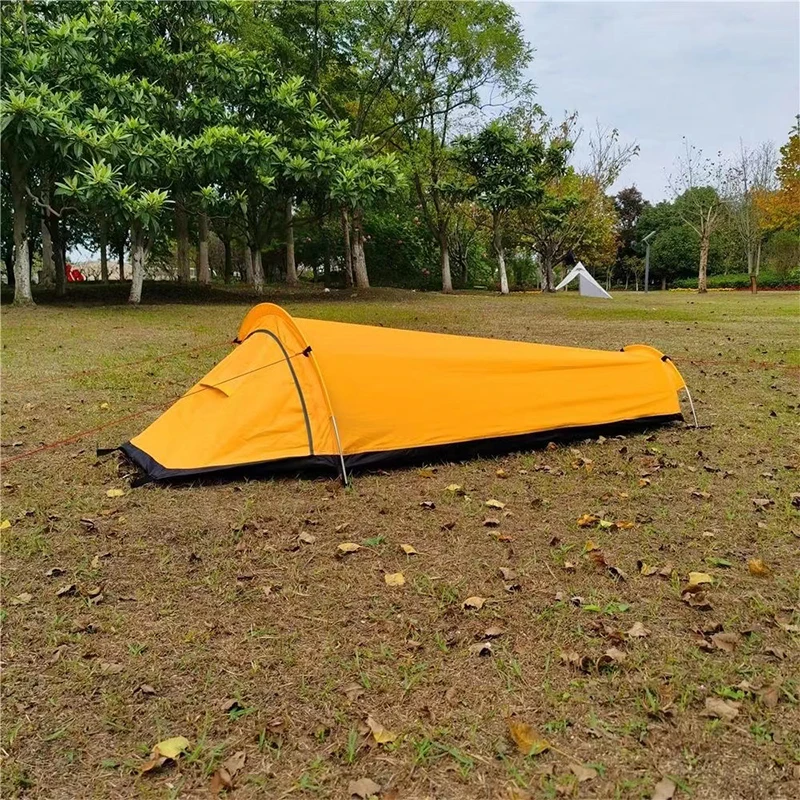 Portable tent bed for car travel Camping Single Person Tent Ultralight Outdoor Sleeping Bag Waterproof Sleeping Bag Cover Hiking