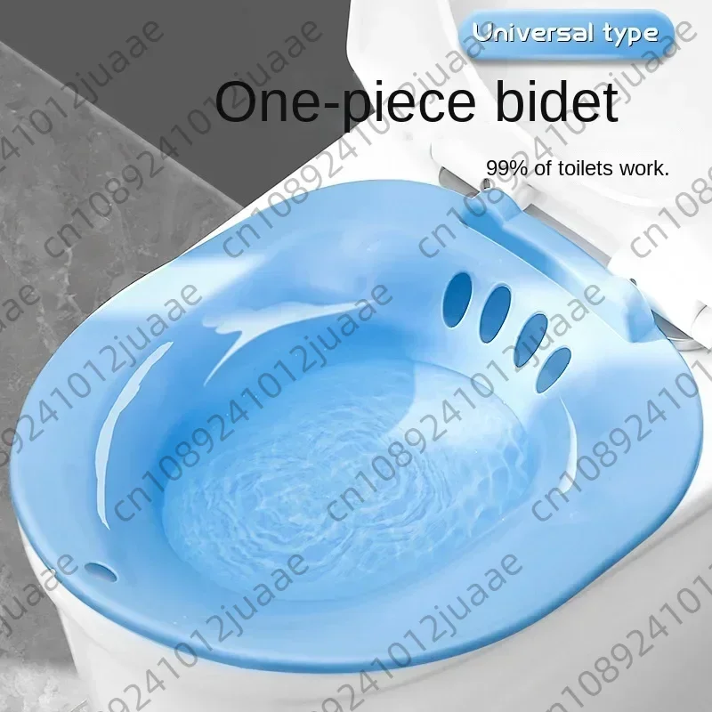 1pc Durable Over Elderly Postpartum Hemorrhoids Patient Toilet Tub Hip Basin Bidet Steaming Seat Bath