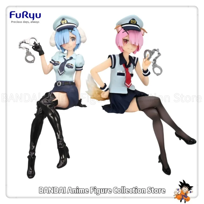 In Stock Original FuRyu Noodle Stopper Re: ZERO - Starting Life in Another World - 2nd Season Remu/Ramu Dog-Eared Officer Model