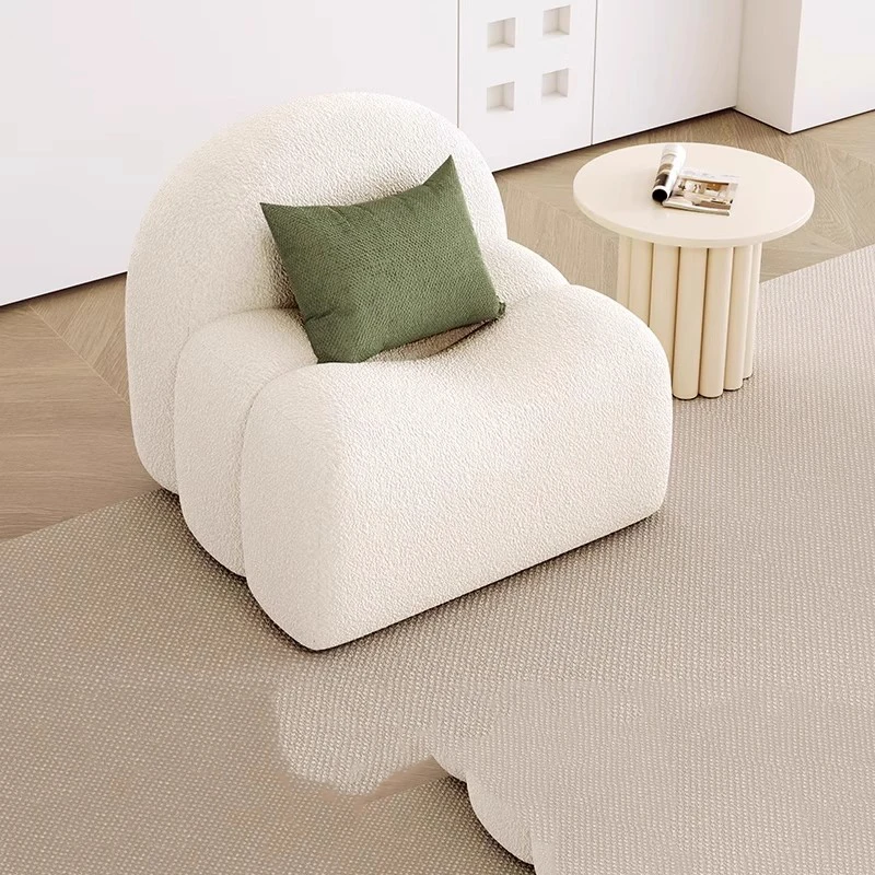 أرائك غرفة المعيشة على شكل سحابة لطيفة، أريكة صغيرة حديثة للأطفال في الهواء الطلق، سرير كلب بشري، أثاث مريح على الطراز الصيني #6