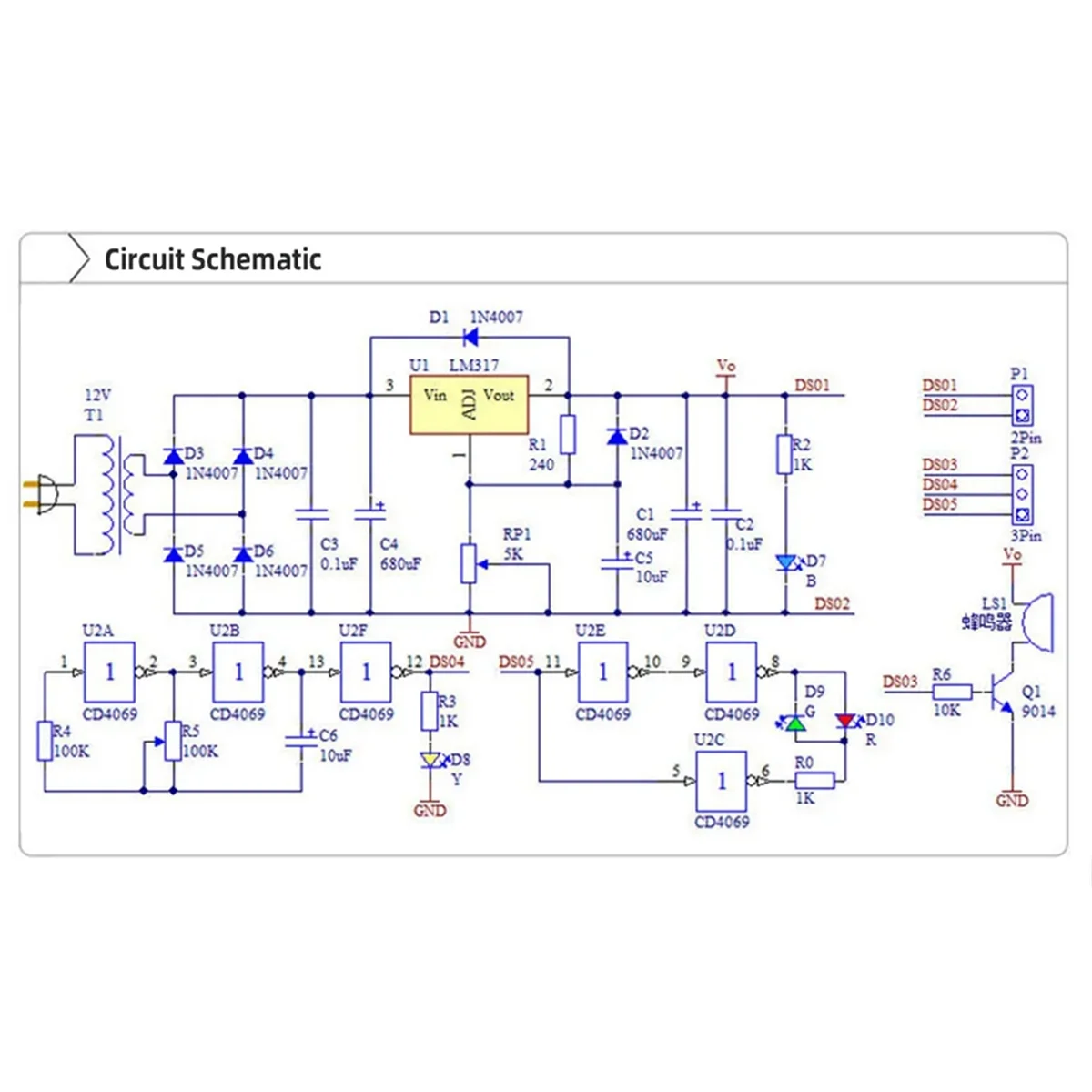 AD41-LM317 منظم جهد قابل للتعديل لتقوم بها بنفسك عدة 220 فولت إلى 1.25 فولت-12.5 فولت وحدة إمداد الطاقة تنحى مجموعات إلكترونية الاتحاد الأوروبي
