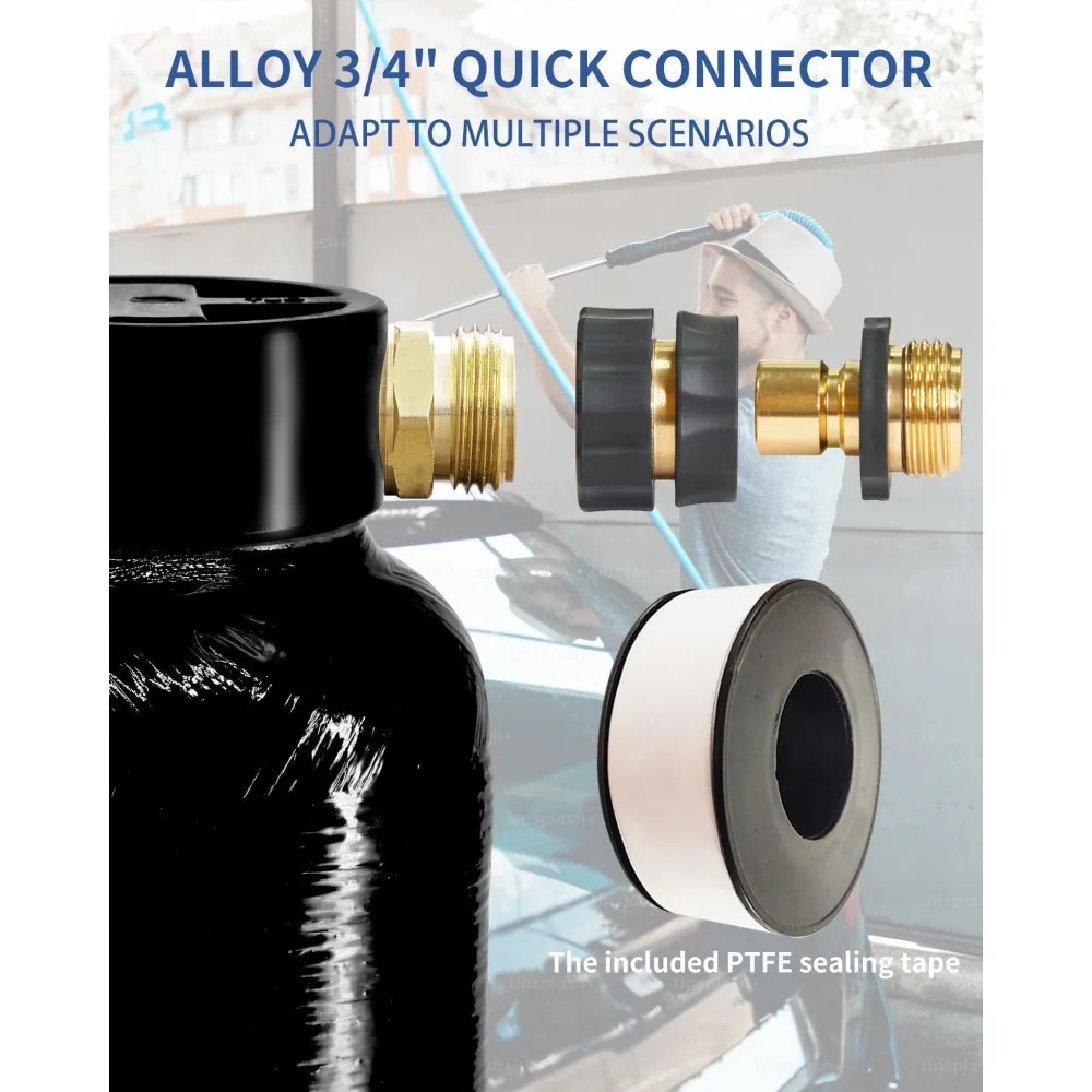 Spotless Water System.Car Wash System,Deionized Water System for RV, Vehicles, Motorcycles, Bikes, Boats, Planes,No Spots