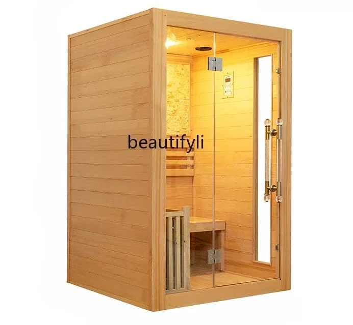 

Sauna room Household dry steaming, light wave, sauna stove Steam room Beauty salon Steam room Wooden bag