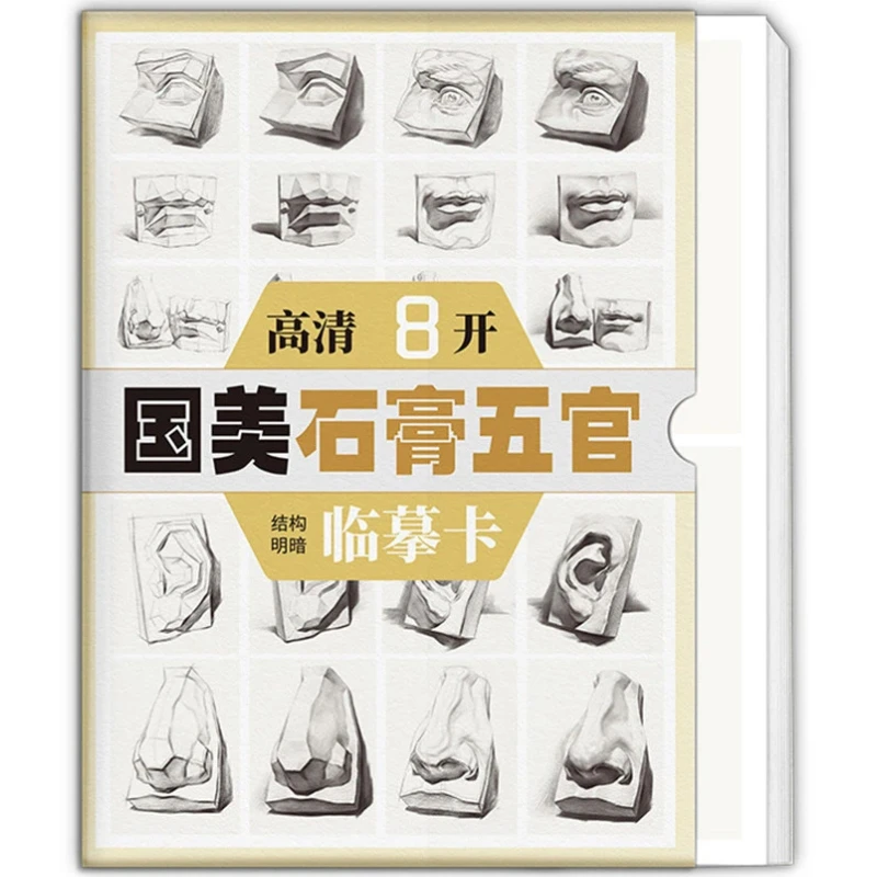 Sketch Copying Card Art Drawing Landscape Geometry Plaster Statue Still Life Figure Geometric Solid Structure Book Manuscripts