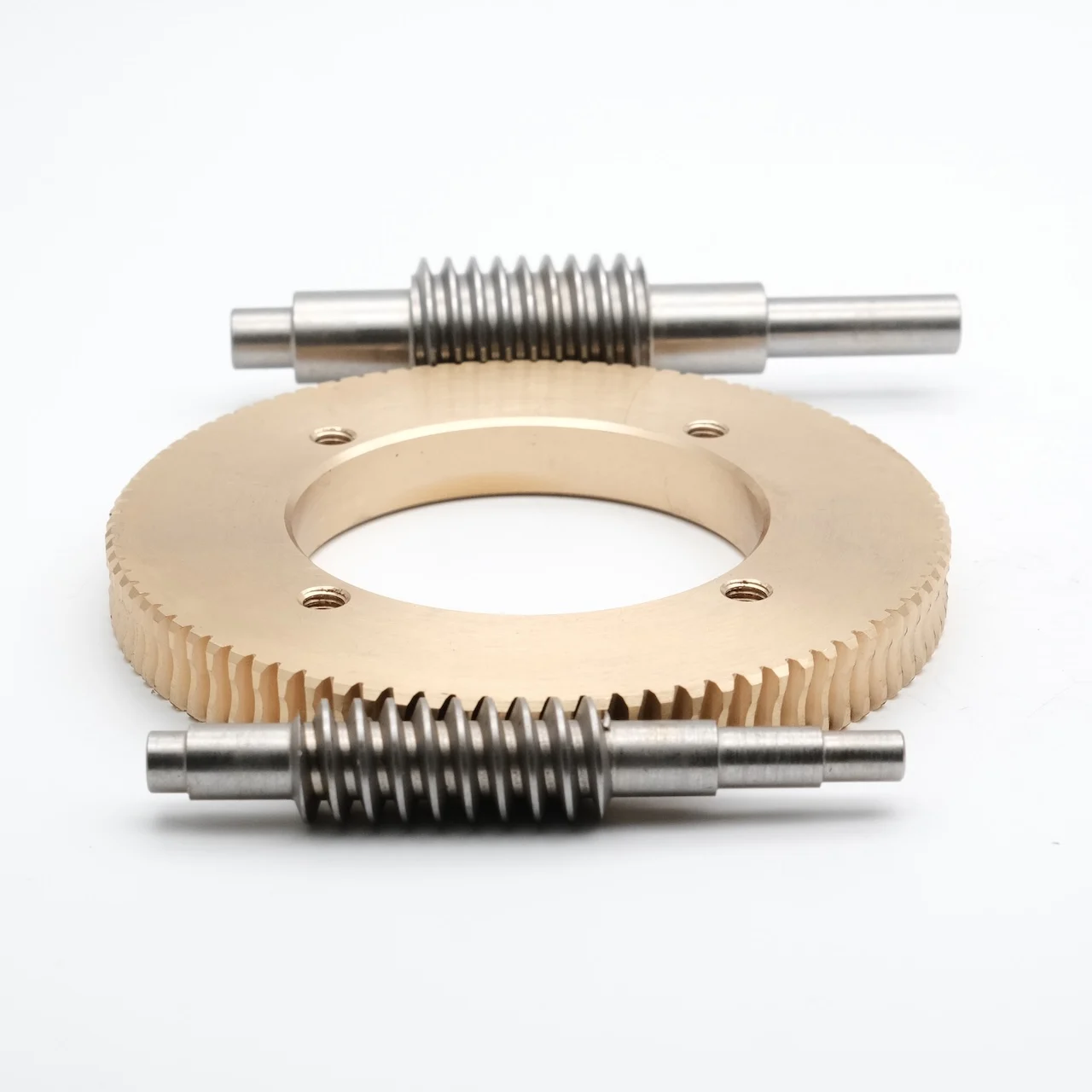 M1 90 Teeth Tin Bronze Worm Gear Reducer for Automation Medical Equipment Precision Speed Reducer Gearbox 1:90