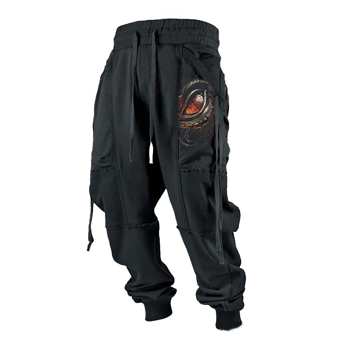 New Men Sweatpants Jogger Masculina Drawstring Elastic Waist Owl 3D Printed Comfort Breathable Sports Streetwear Designer