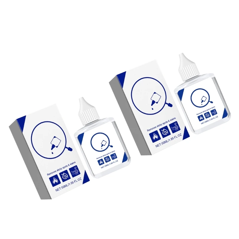 Adhesivos para automóviles, agente limpiador pegamentos, eliminación segura, herramienta limpiadora multiusos 50ml
