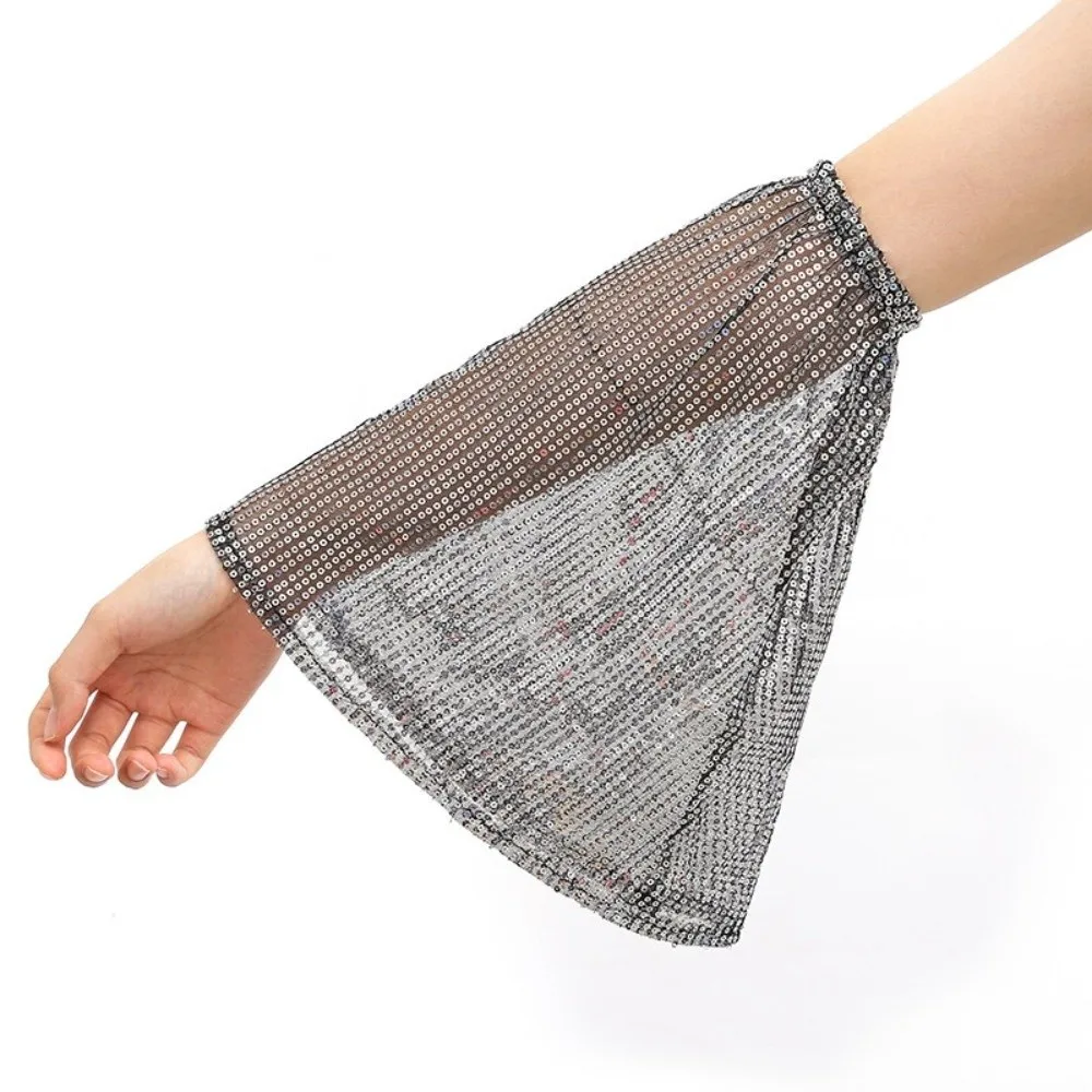 Nouveau Jambières à paillettes scintillantes manches de jambe élégantes Punk Hip Hop Cosplay Performance accessoire fête