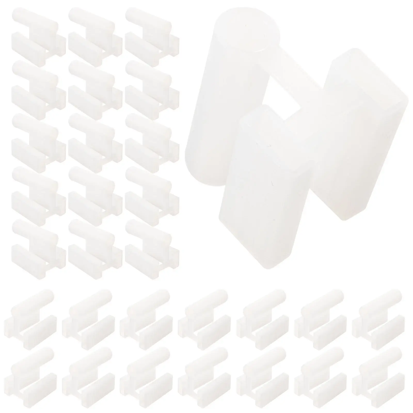 

100Pcs Outlet Plug Covers 3-Prong Plastic Baby Safety Electrical Socket Protector Child Proof Outlet Cover Home Safety