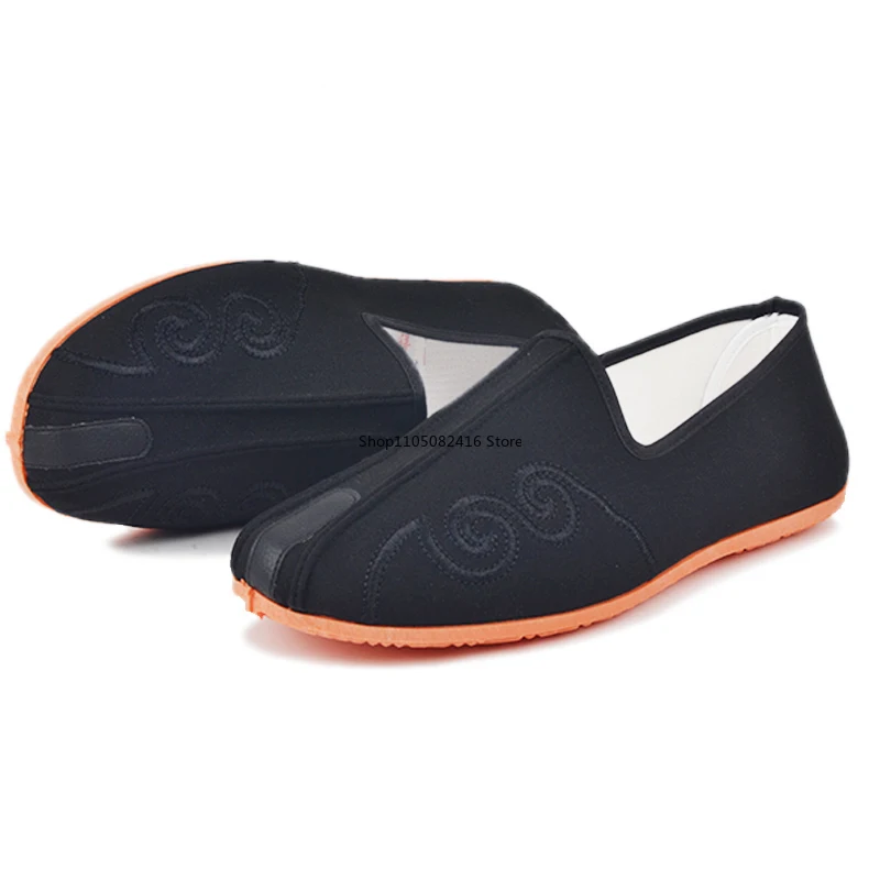 Traditional Chinese Kung Fu Cotton Cloth Shoes Tai-chi Martial Art Training Sneakers Breathable Wearable Sport Footwear