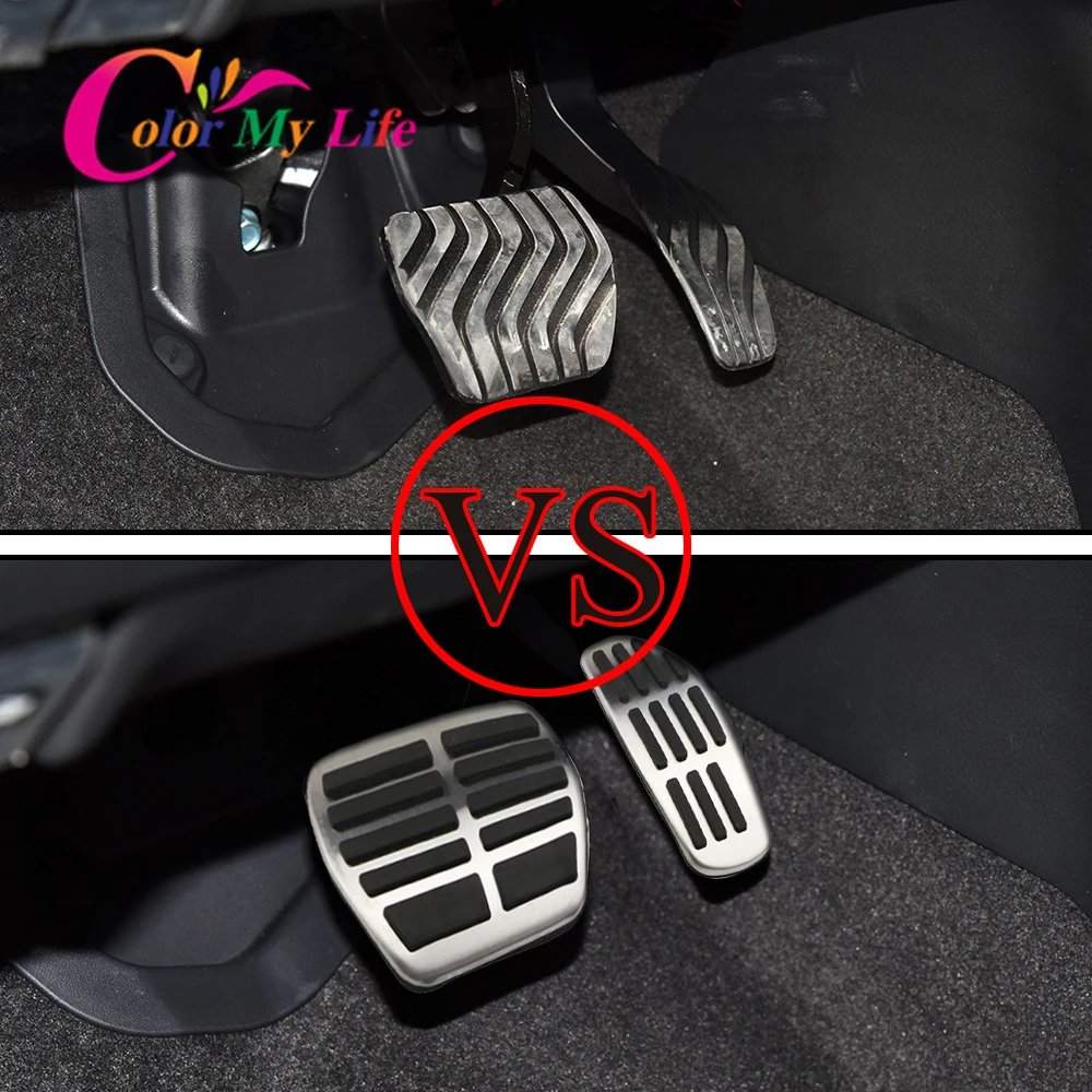 AT MT Pedal Cover for Renault Clio 2020 2021 2022 2023 Gas Brake Cluth Pedal Protection Covers Car Pedals Replacement Parts