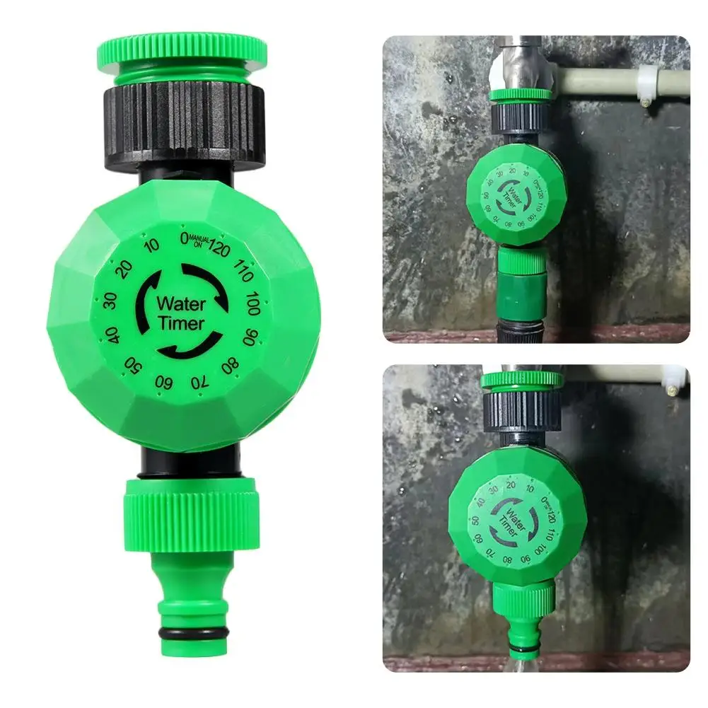 Mechanical Timer Garden Irrigation Adjustable Two-Hour Timer Irrigation Controller Faucet Water Pipe