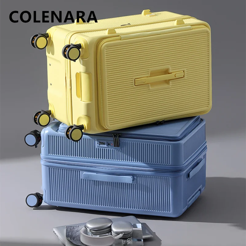 COLENARA ABS+PC Suitcase 20 Inches Boarding Box 24