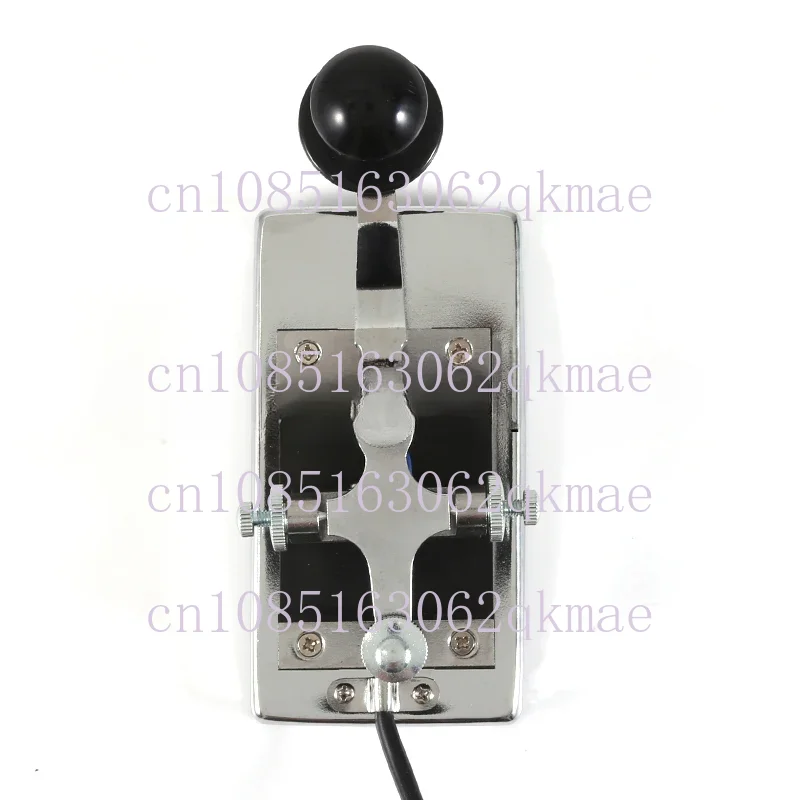 For Shortwave CW Radio 3.5mm Stainless Steel K4 Morse Wrench Set Plug Manual Telegraph Morse Key Handy CW Morse Keyer