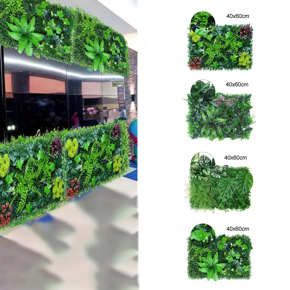 

40*60cm Home Decoration Simulated Lawn Simulated Plant Wall Plant Flower Wall Decoration Plants For Home Hotel