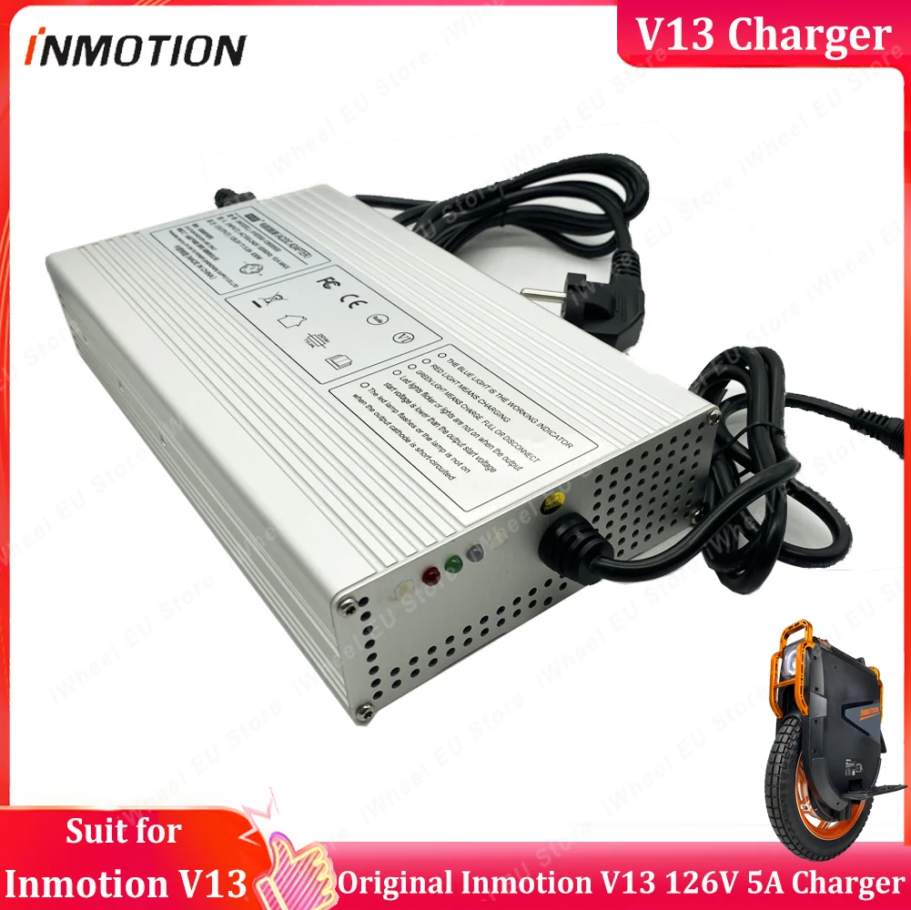 Original Inmotion V13 126V 5A Charger for 126V 3024Wh Inmotion V13 Electric Unicycle Official INMOTION Accessories