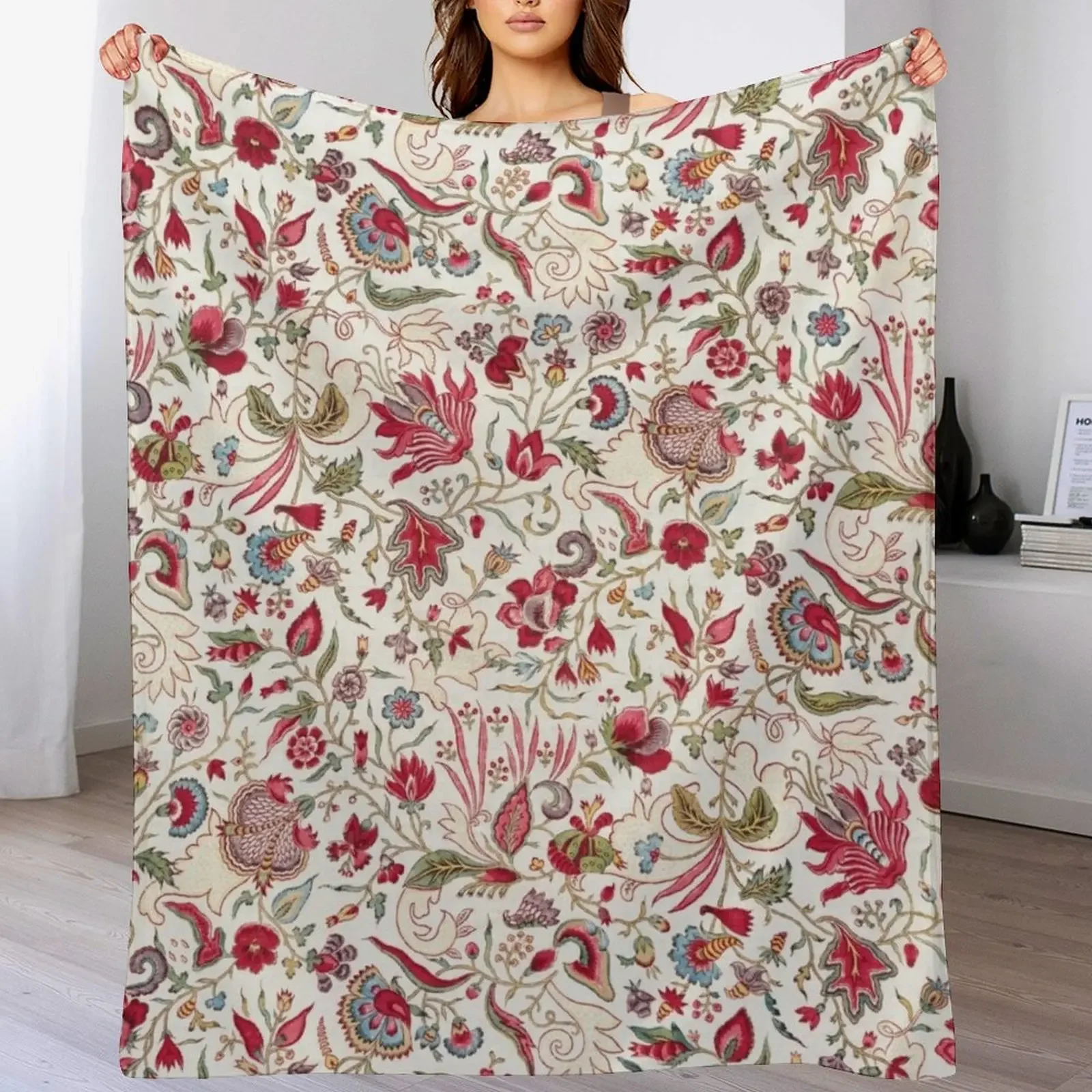 

Vintage Bohemian Suzani 7 Throw Blanket Fashion Sofas blankets and throws manga Vintage Blankets
