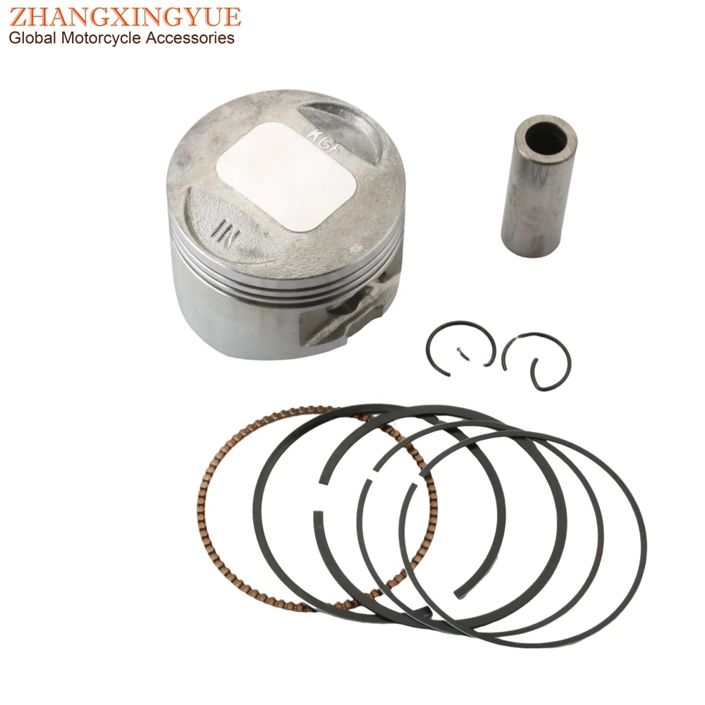 Scooter Cylinder Kit For Honda Sh Ses Dylan PS125 SH125 Nes Pes 125cc 12100-KGF-910 100080450 52.4mm /14mm 4 Stroke