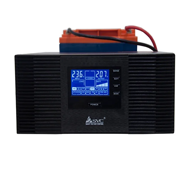 LED/ LCD Single Phase Frequency Rechargeable Unipower Power Inverter Pure Sine Wave Inverter 640W