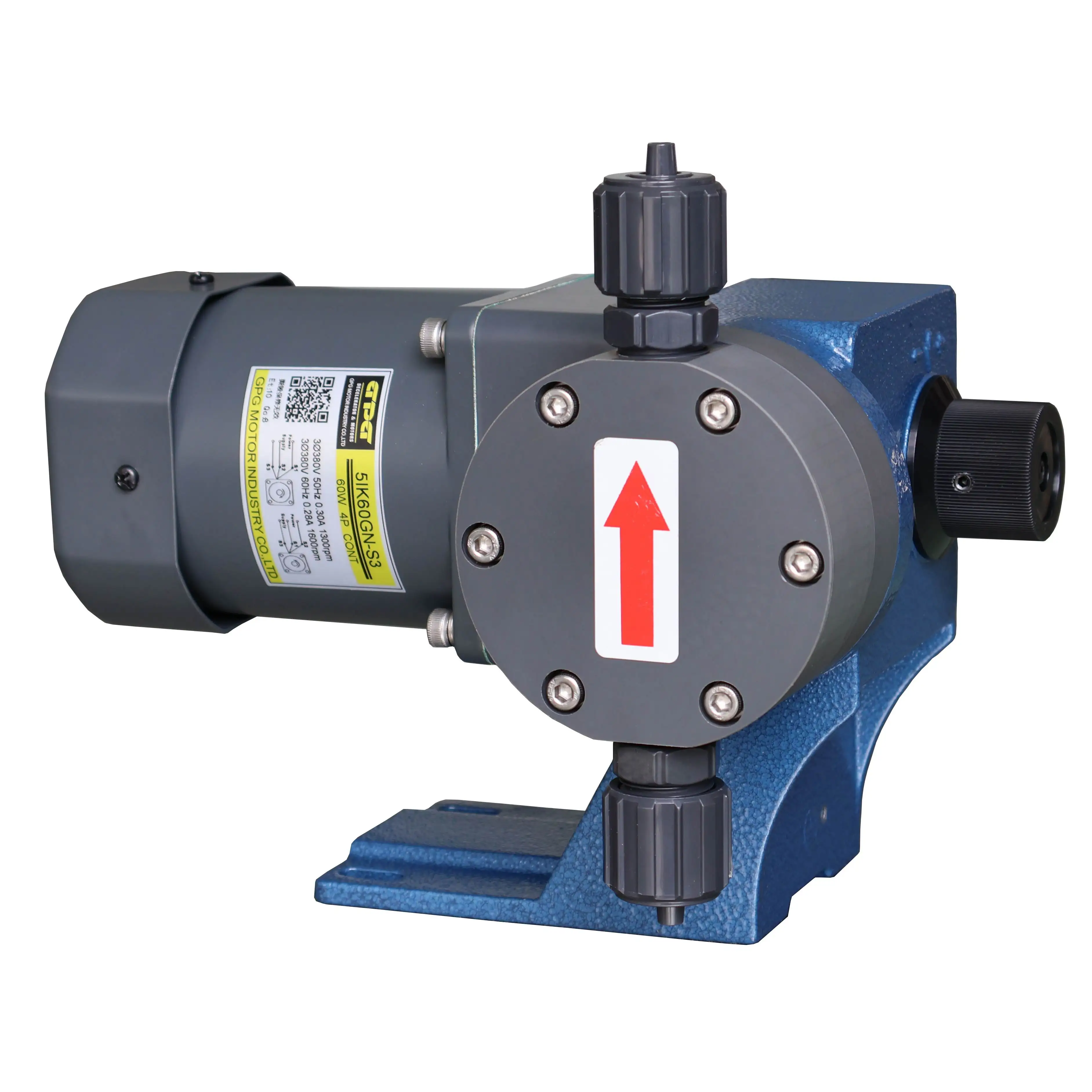 

Motor Power Drive Industrial Mechanical Aluminium Diaphragm Metering Dosing Pump