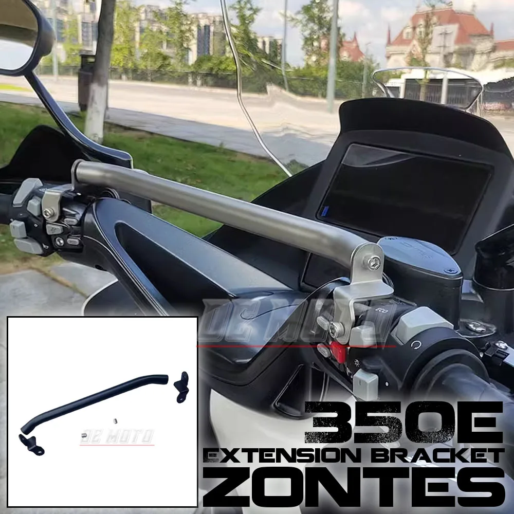 

FOR ZONTES ZT 350 E 350E Crossbar Handlebar Balance Bar Scooter Crossbar Faucet Extension Bracket Mobile Phone Navigation Frame