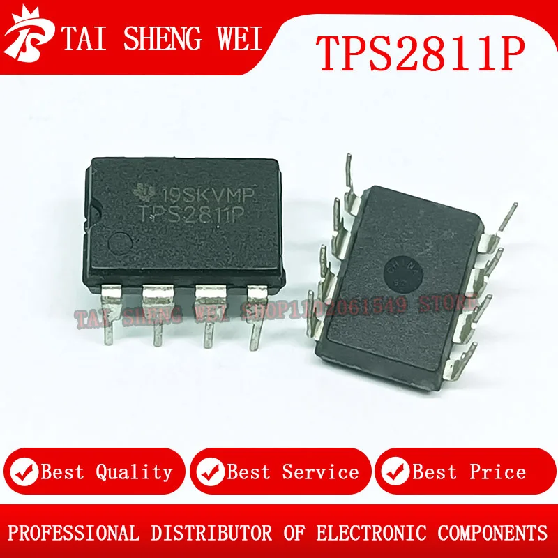 

10 шт. TPS2811P TPS2811 2811 DIP-8 IC новый оригинальный