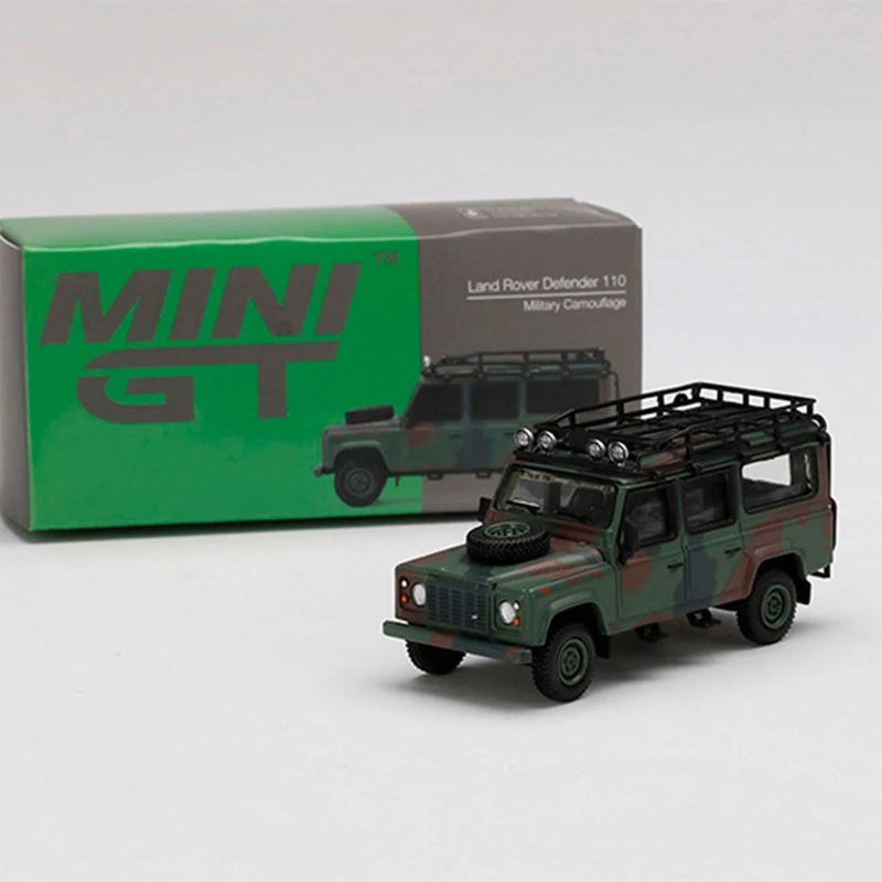 

Diecast 1:64 Scale Land Rover Defender 110 Camo SUV Simulation Alloy Model Car Collectible Toy Gift Souvenir Display Ornaments