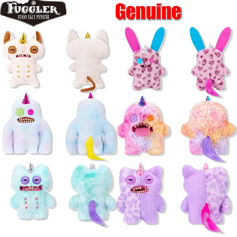 

Official Genuine FUGGLER Unicorn Ugly Cute Monster Plush Blind Box Doll Funny Weird Stuffed Toy Trendy Collectible Birthday Gift