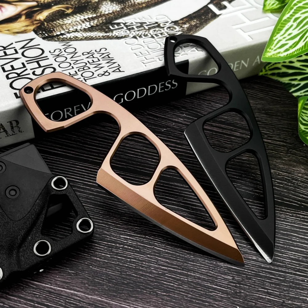 All 440C Mini Fixed Blade Knife Outdoor EDC Multitools Camping Climbing Fishing Practical Knives Backpack Pocket Knife Gifts