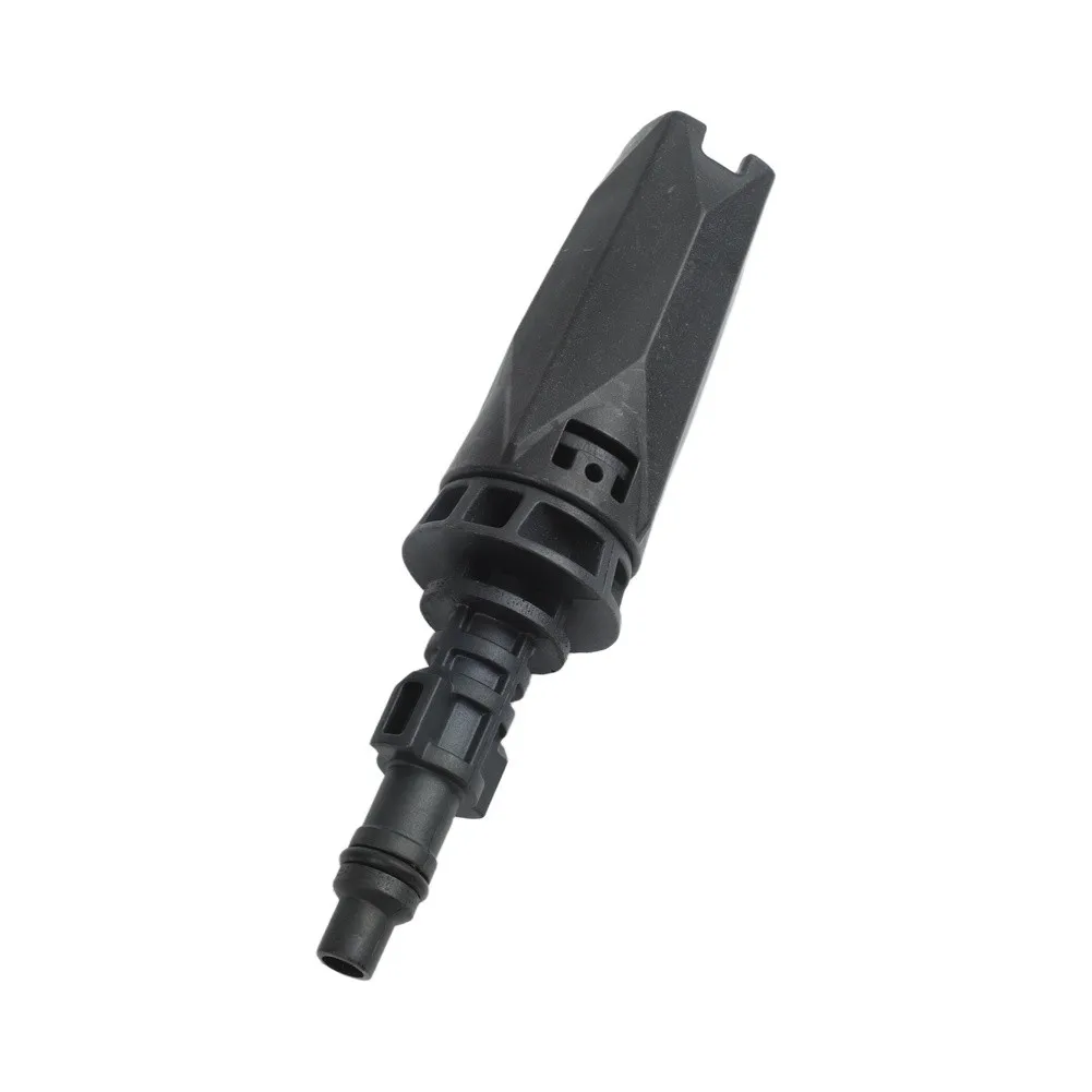 Abrasive Tool Pressure Cleaner Tip Black Adjustable Nozzle Long Reach Design Plastic Construction Easy Installation