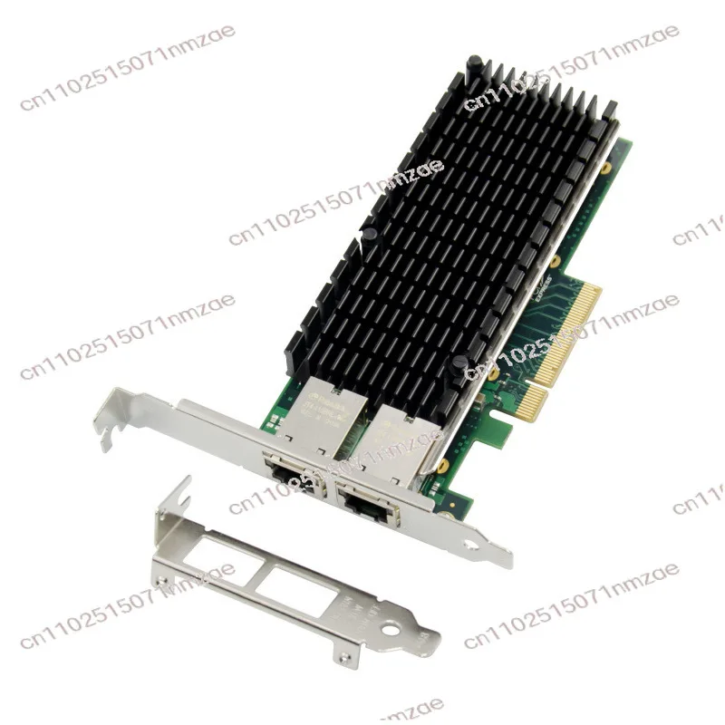 Dual Port 10G RJ45 Ethernet Server Network Card PCIe x8 X540‑T2 10GbE Adapter