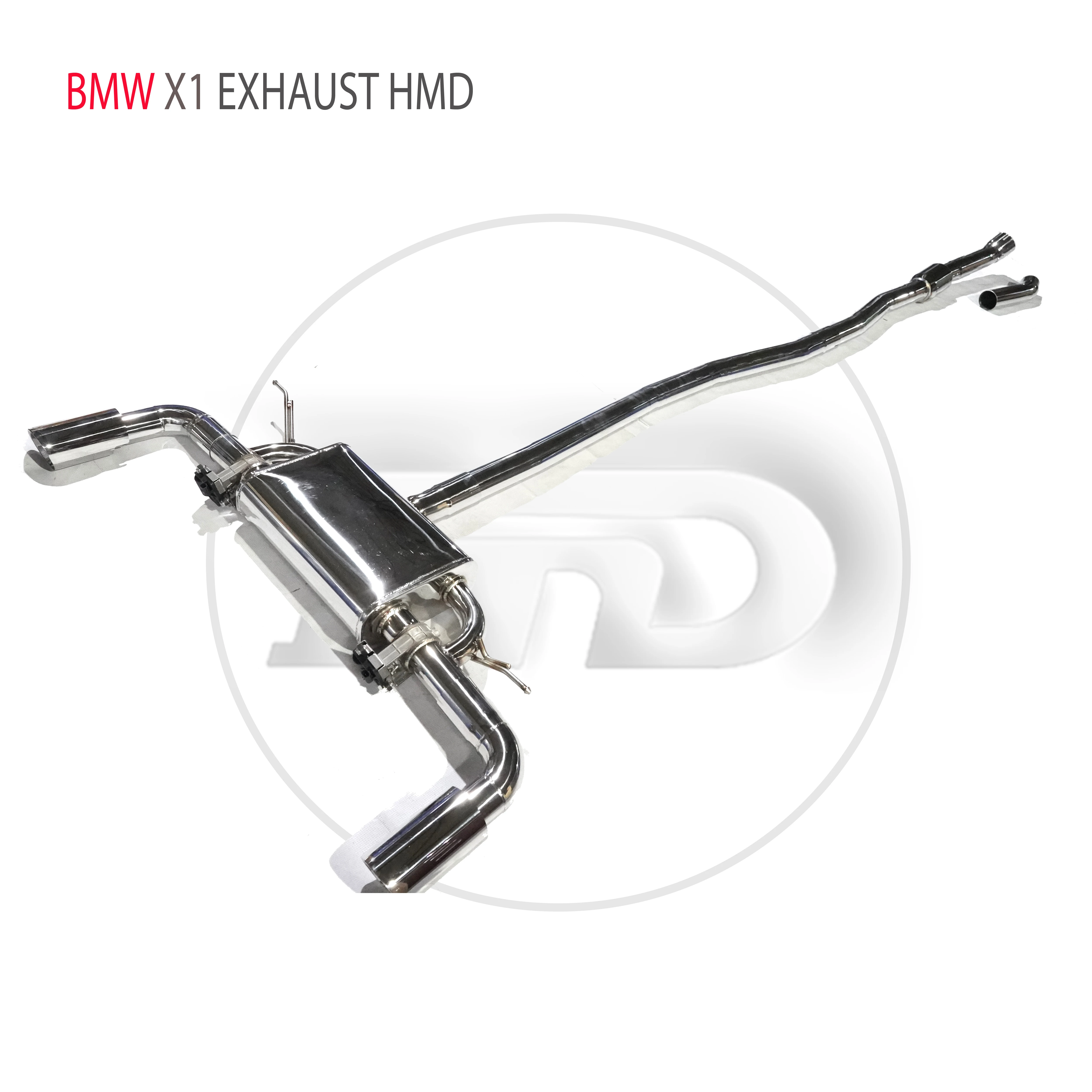 HMD Stainless Steel Exhaust System Performance Catback for BMW X1 Auto Replacement Modification Electronic Valve