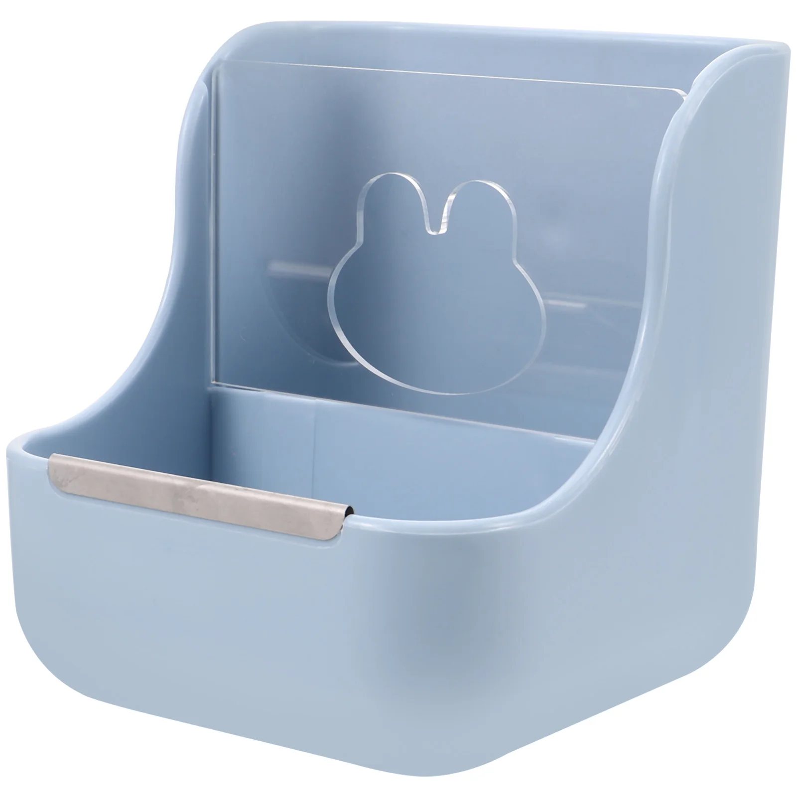 

Rabbit Bowl Guinea Pig Bunny Food Feeder Plastic Small Animal Bowls Hamster 2in1 Hay Durable Perfect Rabbits Pets