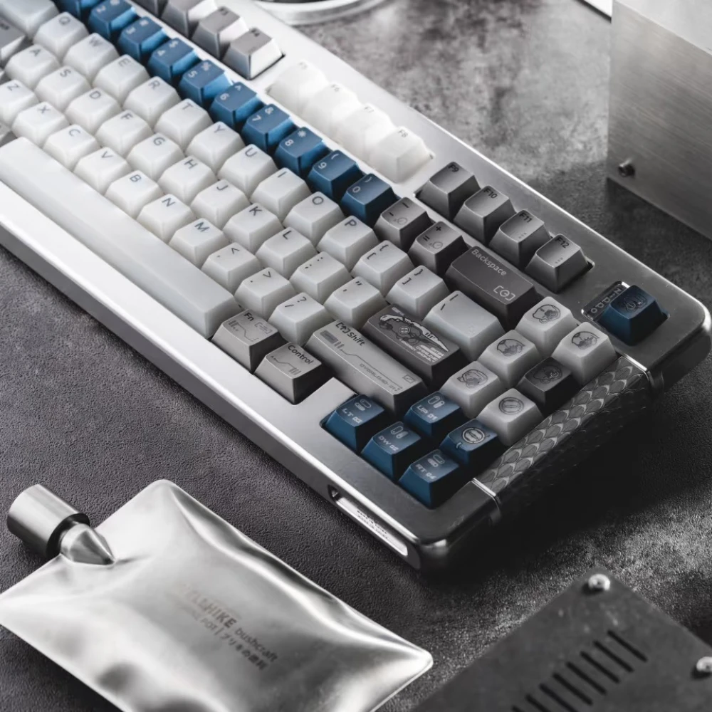 

Overload Theme Keycap Set 178 Key PBT+PC Custom Personalized Keyboard Cap Cherry Profile Gaming KeyCap for Mechanical Keyboard