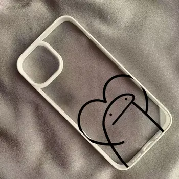 Roztomilý vtipný kryt na telefon s motivem Matchman pro iPhone 17 16 15 Pro Max Pouzdra na iPhone 17 Air 11 12 13 14 Pro Max 14 15 16 Plus XR Průhledný kryt 10 nejlepší prodej odpovídající pouzdra na telefon - №1