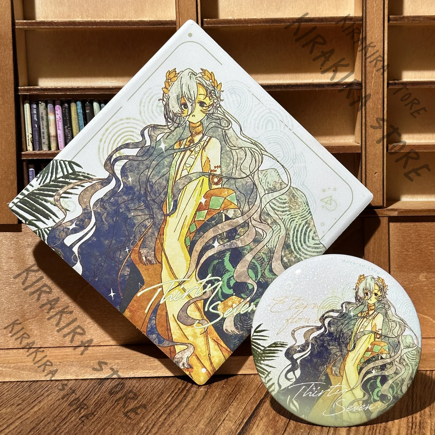 

Reverse:1999 Thirty-Seven Anime Coaster Postcard Acrylic Standing Plate 58mm Badge Cartoon Cosplay Bags Pendant Accessories