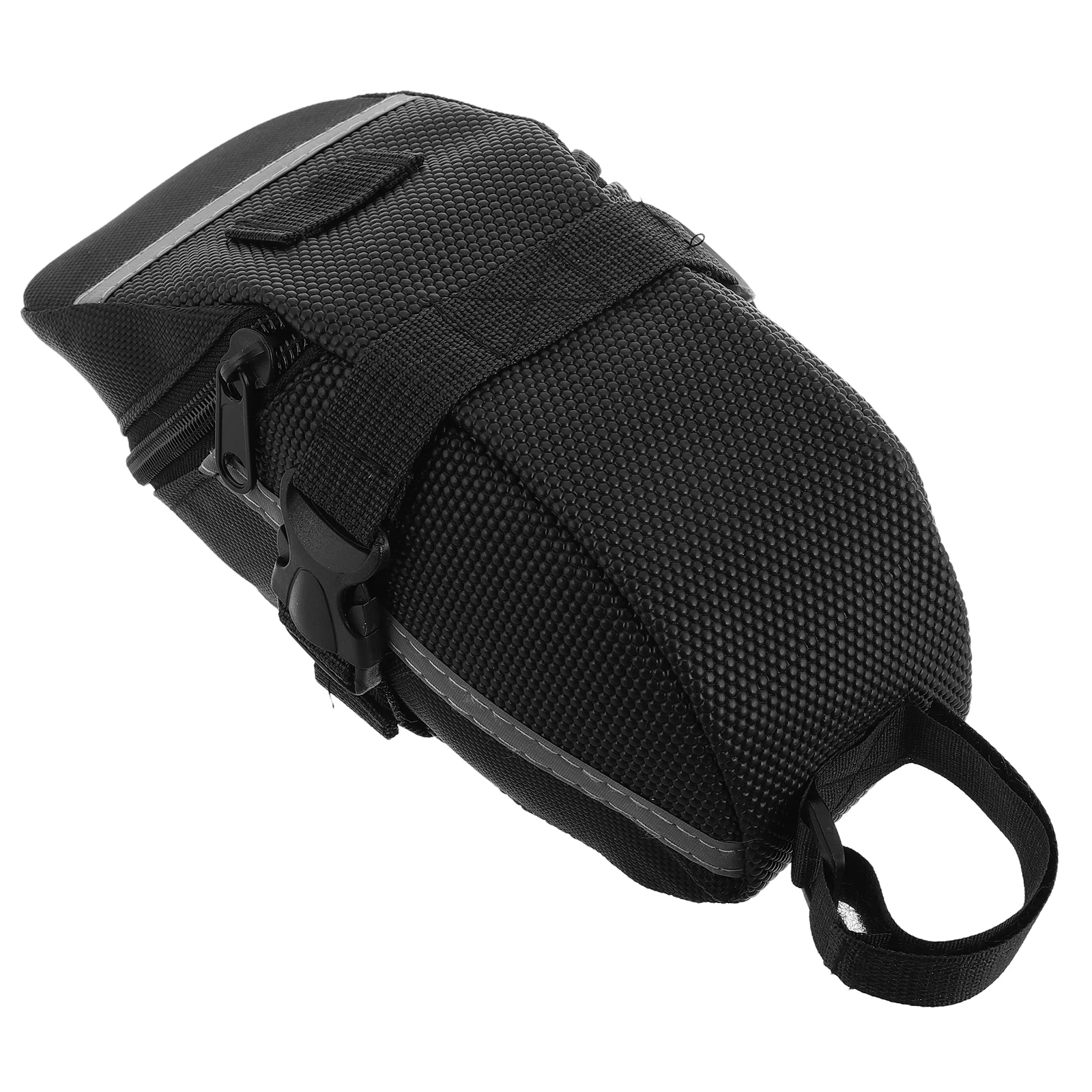 

1pc Bicycle Saddle Bag Large Capacity Waterproof Durable Nylon Quick Install Multifunctional For Mountain Bike Road Cycling