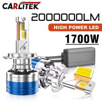 1700W 2000000LM H7 H4 H11 Led Headlight High Power 9084 CSP Canbus H1 H8 9005 HB3 9006 HB4 9012 HIR2 Turbo Lamp Car Led Headlamp