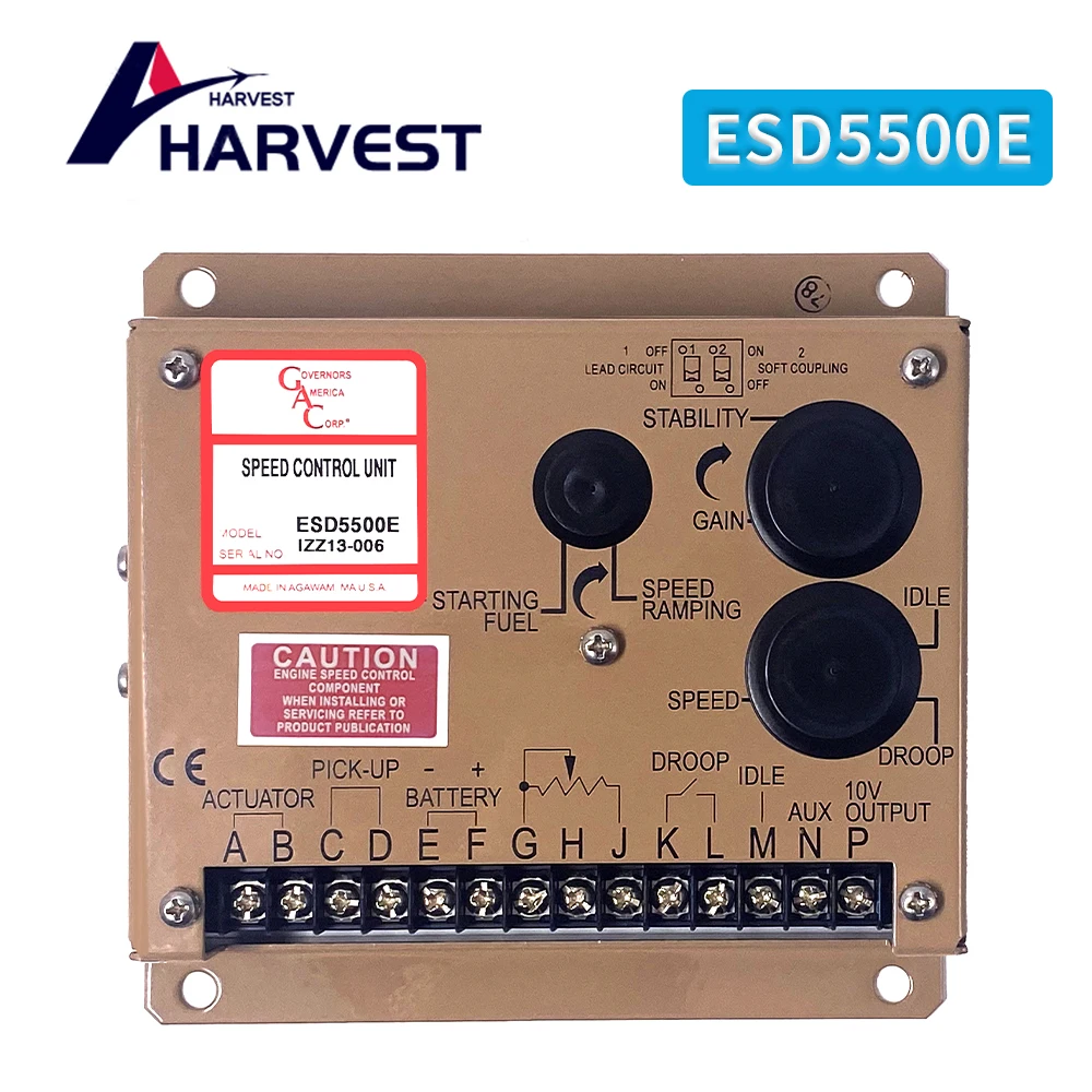 ESD5500E Cummins GAC Electronic Speed Governor Diesel Generator Set Speed Control Unit Governor Controller